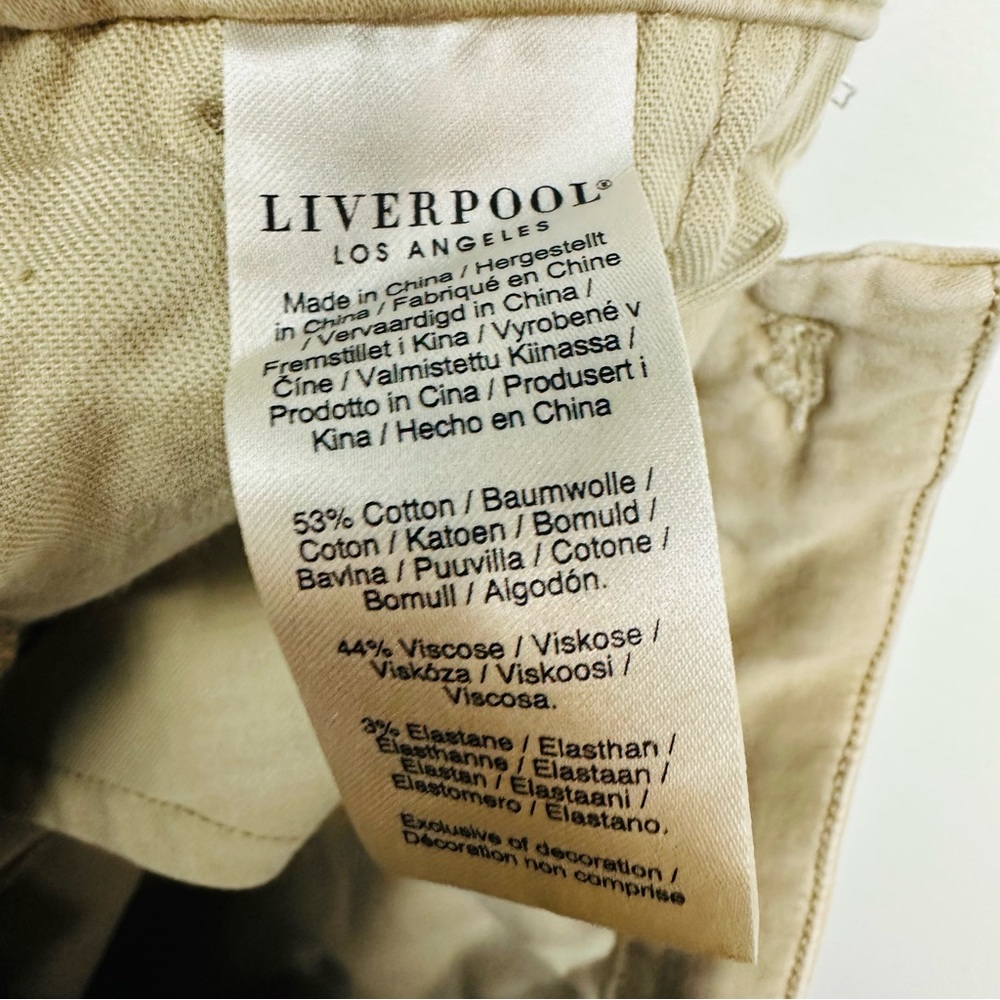 Liverpool Women's Tan Bermuda Shorts - Picture 8 of 9